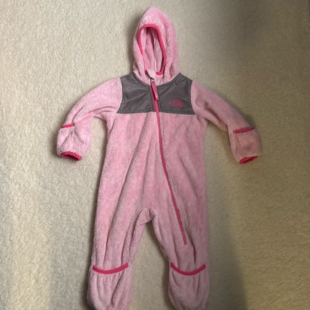 The North Face infant winter fleece onesie